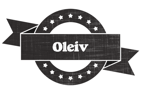 Oleiv grunge logo