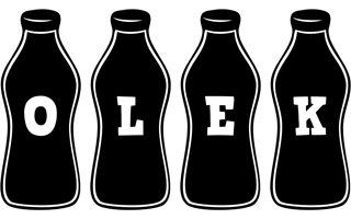 Olek bottle logo