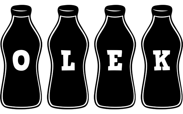 Olek bottle logo
