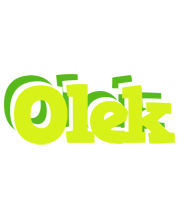 Olek citrus logo