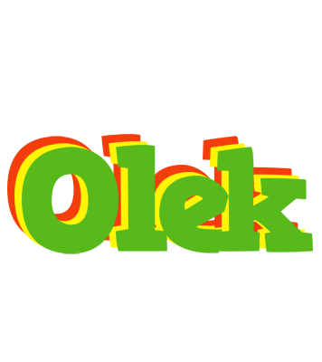 Olek crocodile logo