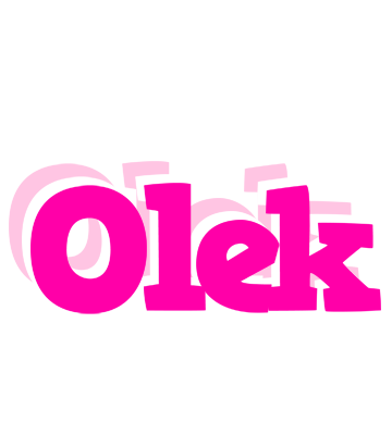 Olek dancing logo