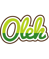 Olek golfing logo