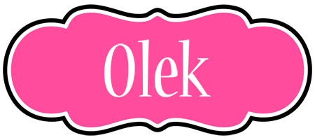 Olek invitation logo