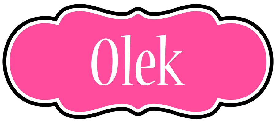 Olek invitation logo