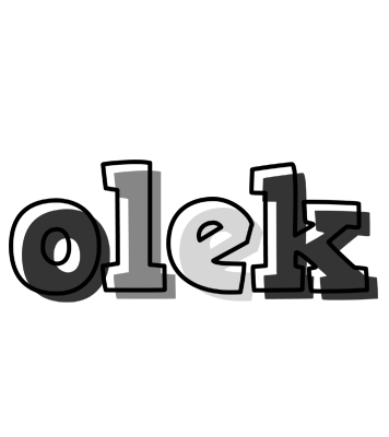 Olek night logo