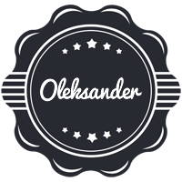 Oleksander badge logo