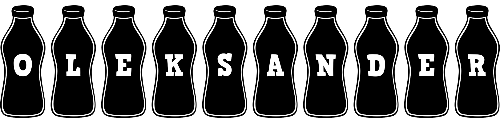 Oleksander bottle logo