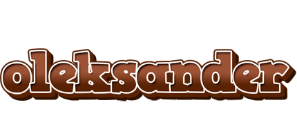 Oleksander brownie logo