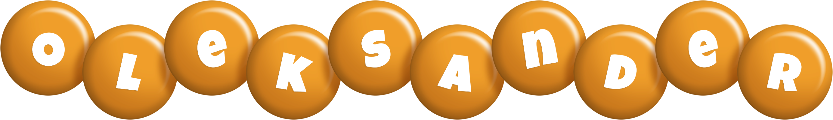 Oleksander candy-orange logo