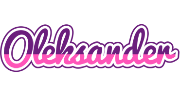 Oleksander cheerful logo