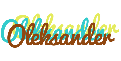 Oleksander cupcake logo