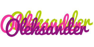 Oleksander flowers logo