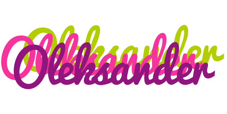 Oleksander flowers logo