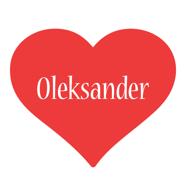 Oleksander love logo