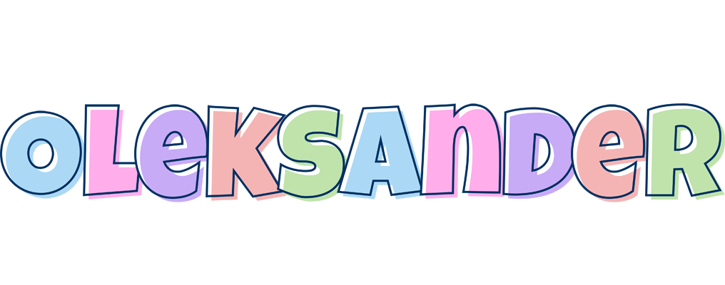 Oleksander pastel logo
