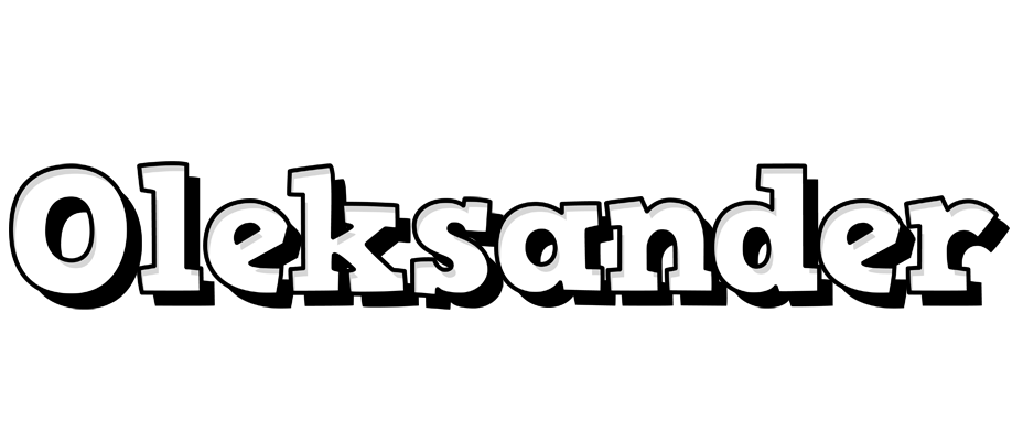 Oleksander snowing logo