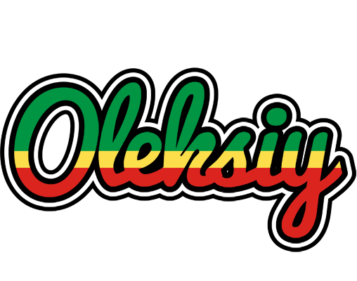 Oleksiy african logo
