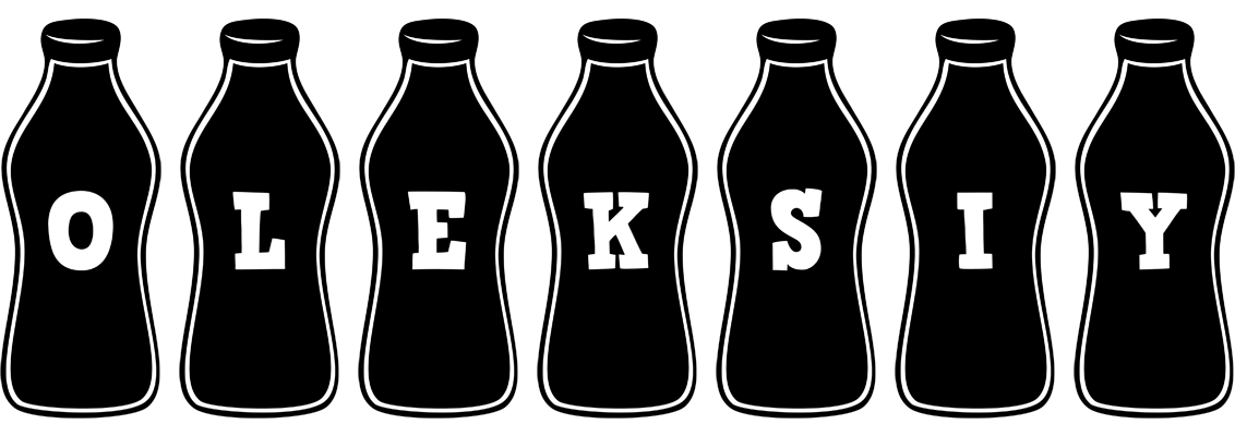 Oleksiy bottle logo