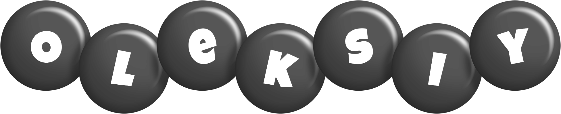 Oleksiy candy-black logo