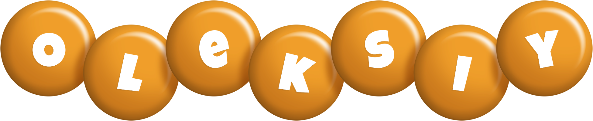 Oleksiy candy-orange logo