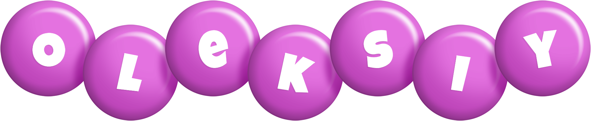 Oleksiy candy-purple logo