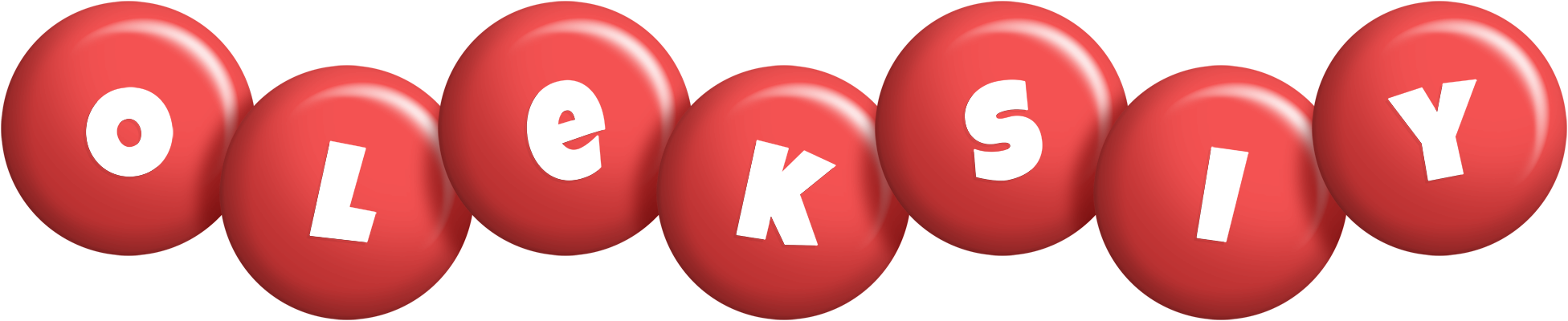Oleksiy candy-red logo