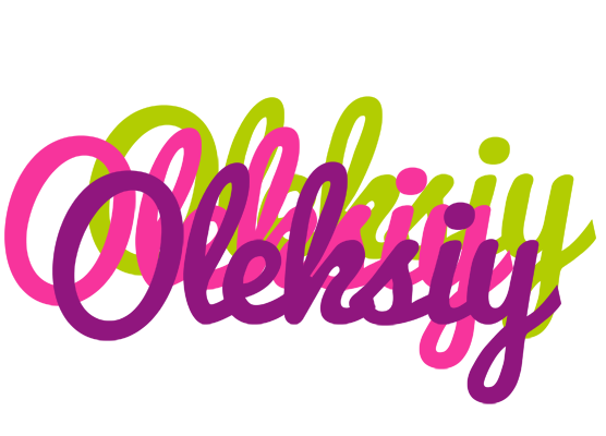 Oleksiy flowers logo