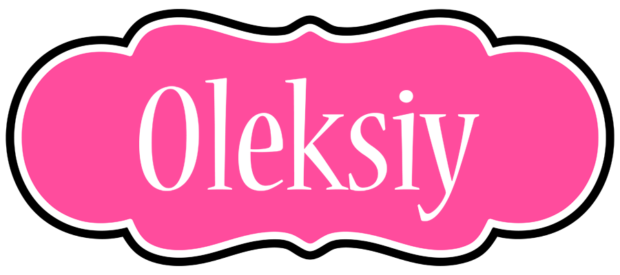 Oleksiy invitation logo