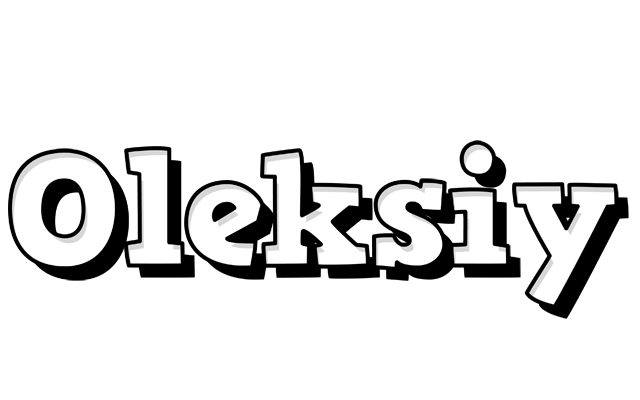 Oleksiy snowing logo