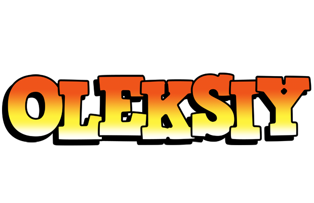 Oleksiy sunset logo