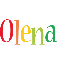 Olena birthday logo