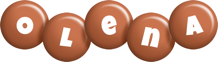 Olena candy-brown logo