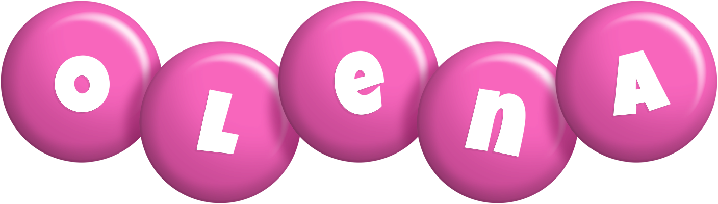 Olena candy-pink logo