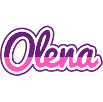 Olena cheerful logo