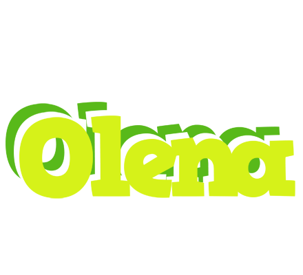Olena citrus logo