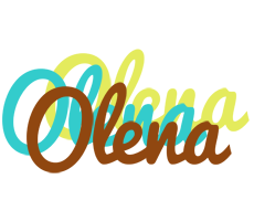 Olena cupcake logo