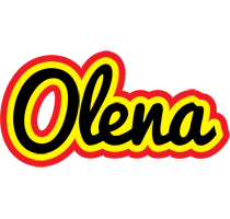 Olena flaming logo