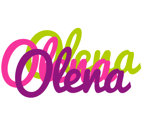 Olena flowers logo