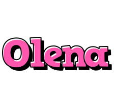 Olena girlish logo