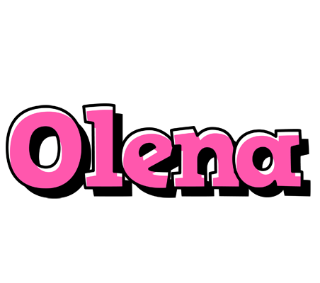 Olena girlish logo