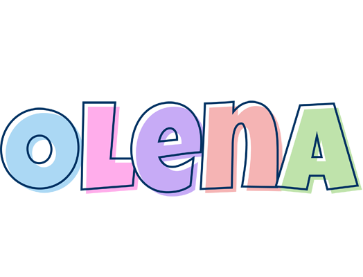 Olena pastel logo