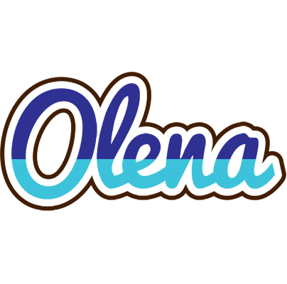 Olena raining logo