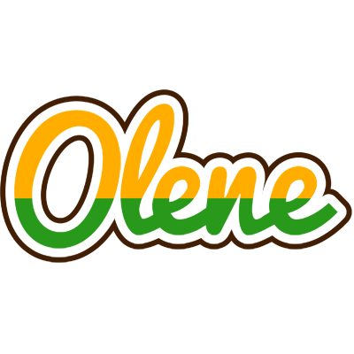 Olene banana logo