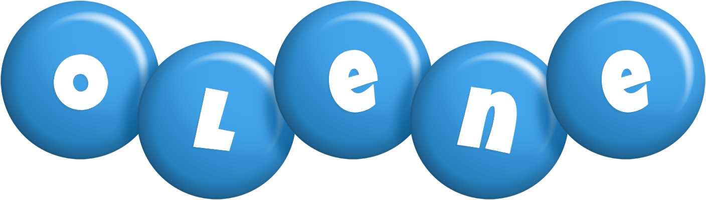 Olene candy-blue logo