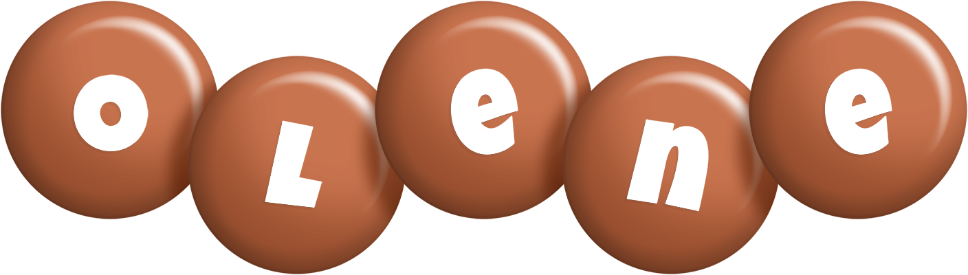 Olene candy-brown logo