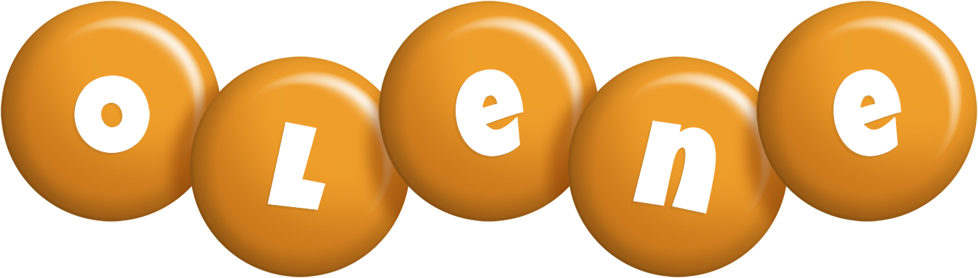 Olene candy-orange logo