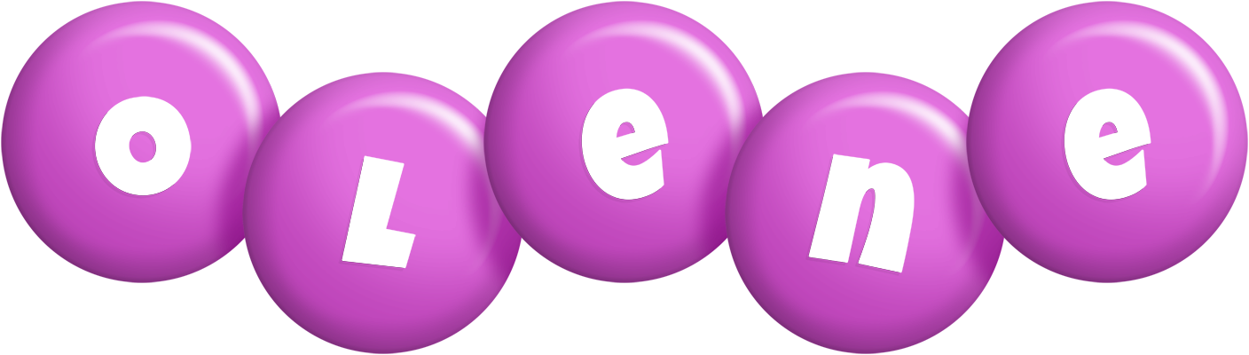 Olene candy-purple logo