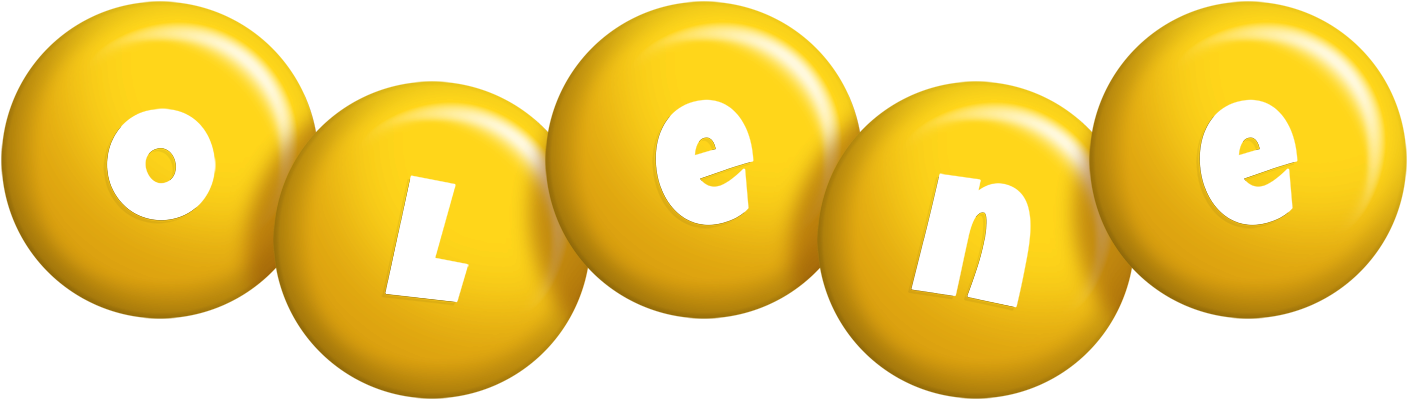 Olene candy-yellow logo
