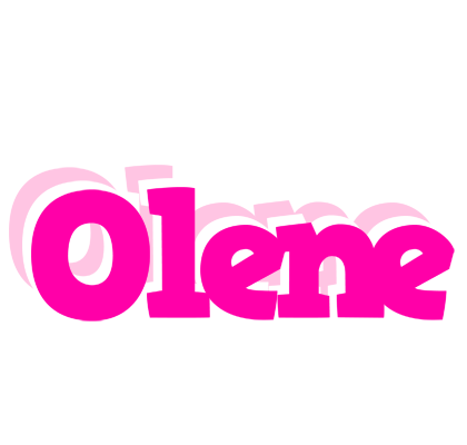 Olene dancing logo
